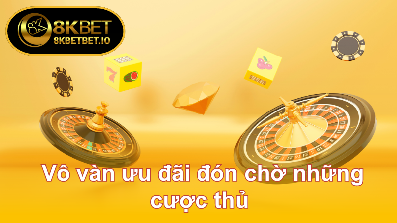 Baccarat Game - Game Bài Hút Khách Hàng Đầu Tại 8KBET 6 Vô vàn ưu đãi đón chờ những cược thủ