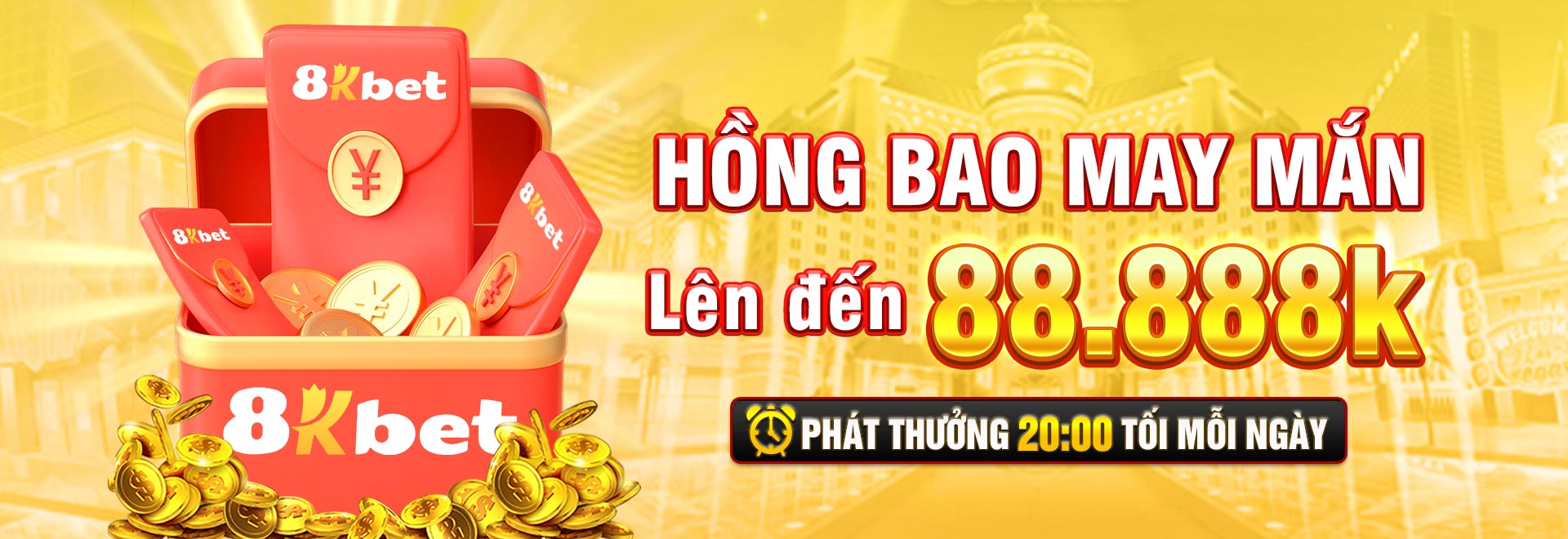 Nhận hồng bao 8KBET